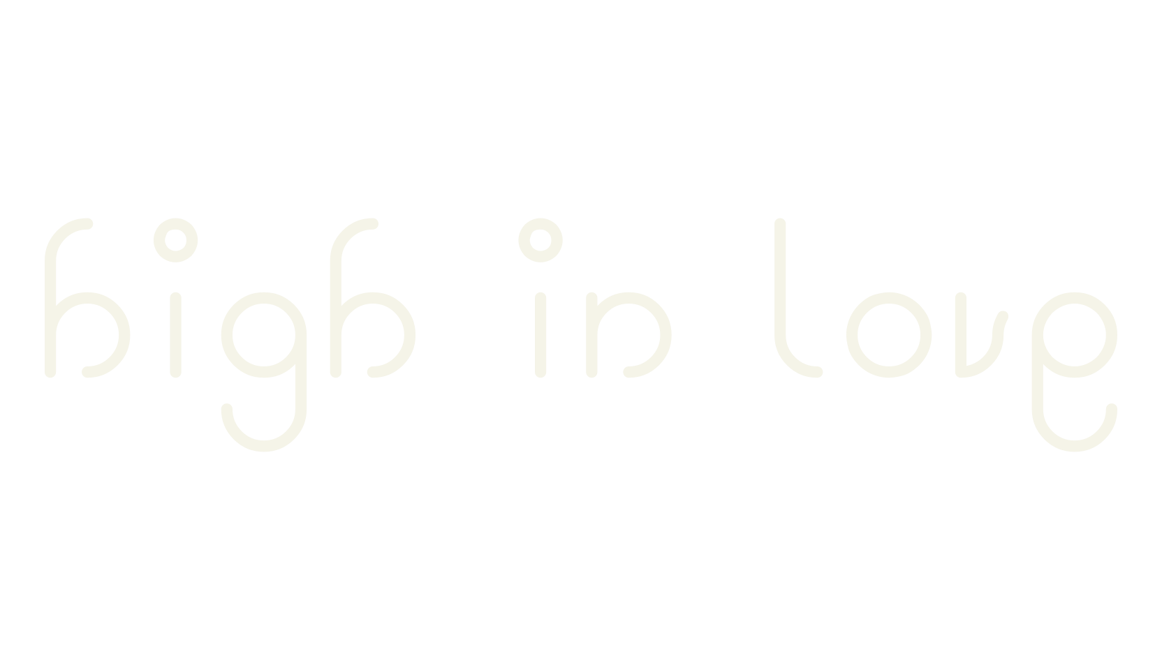 high in love, display market font preview