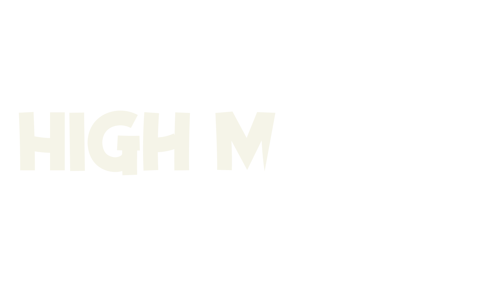 High Mount, sans serif font preview
