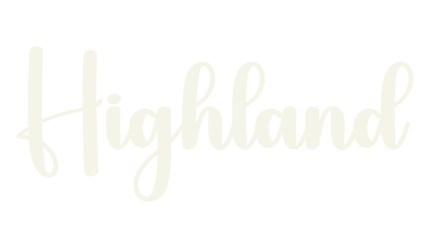 Highland, old english font preview
