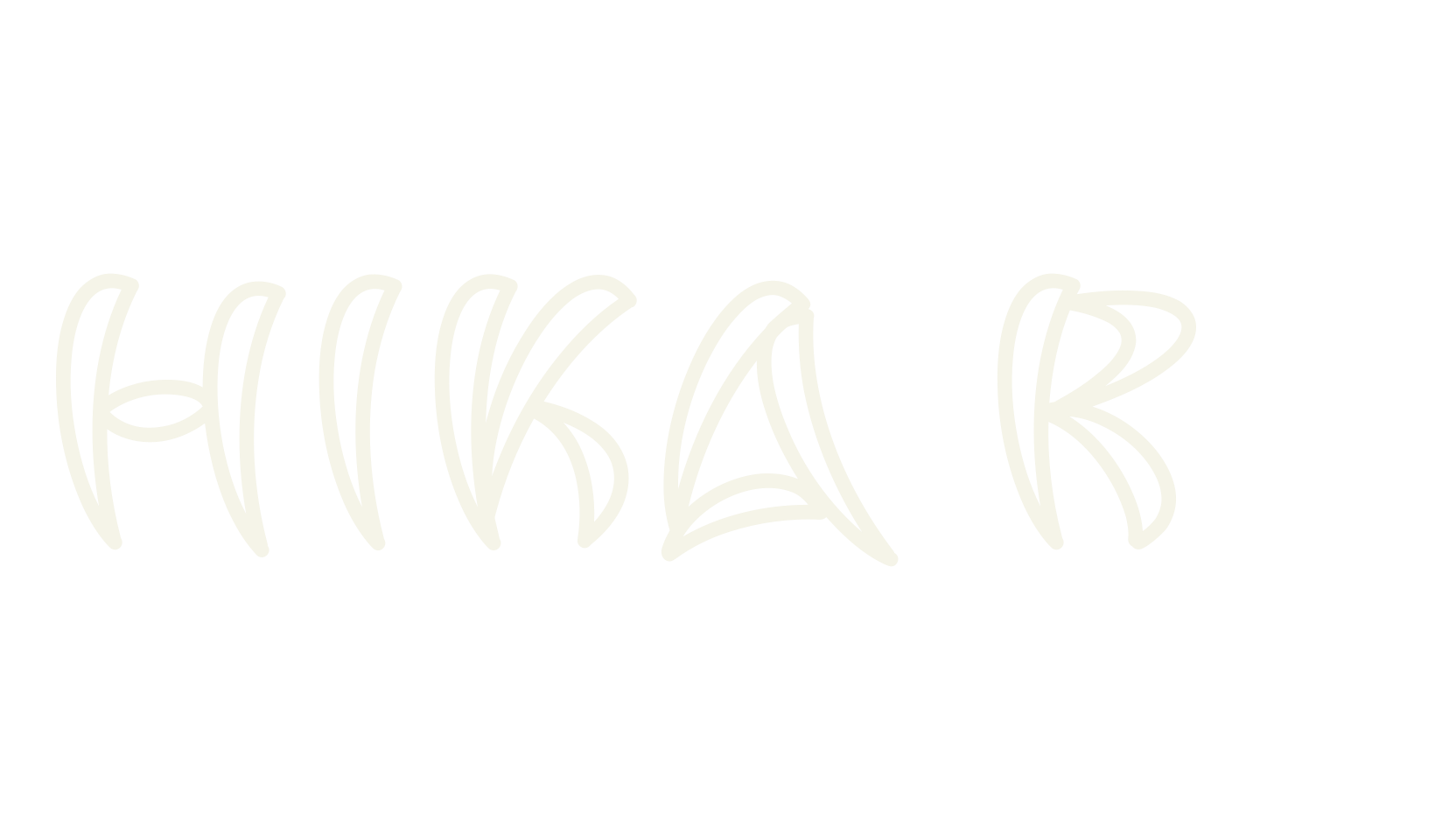 HIKA Ri, japanese font preview