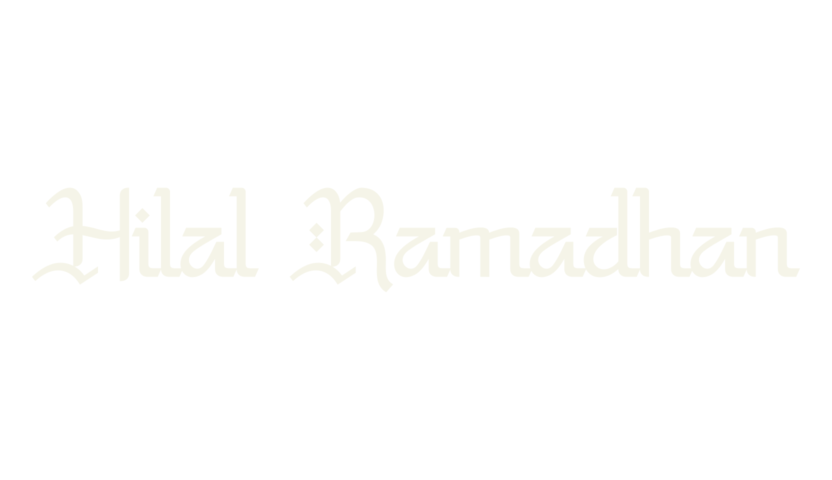 Hilal Ramadhan, arabic font preview