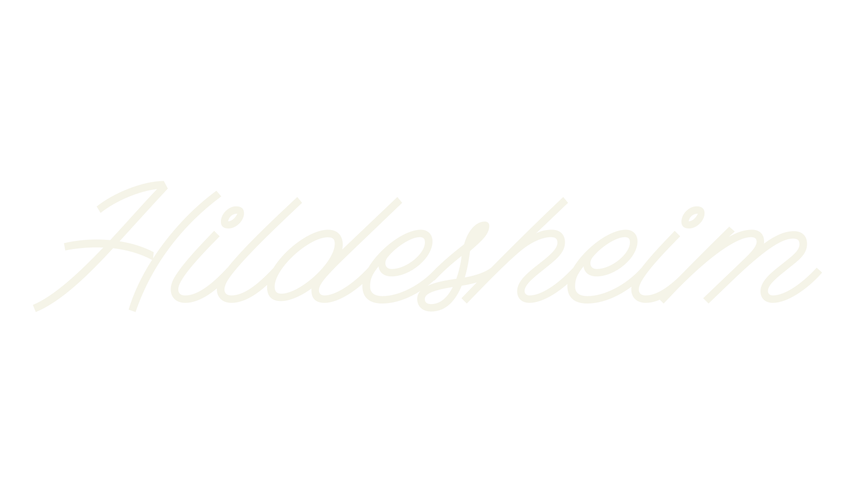 Hildesheim, fashion script font preview