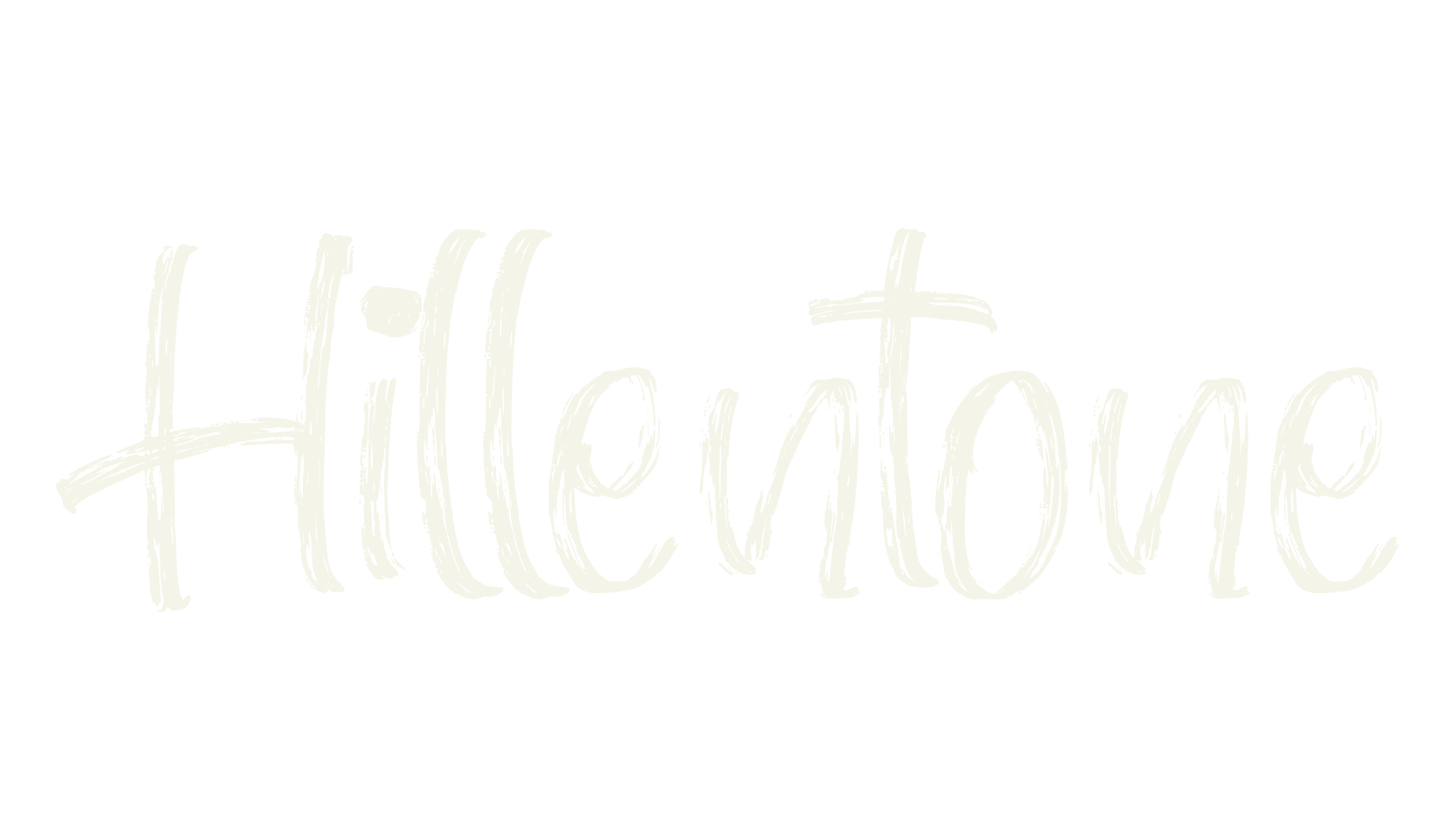 Hillentone, handwriting font preview