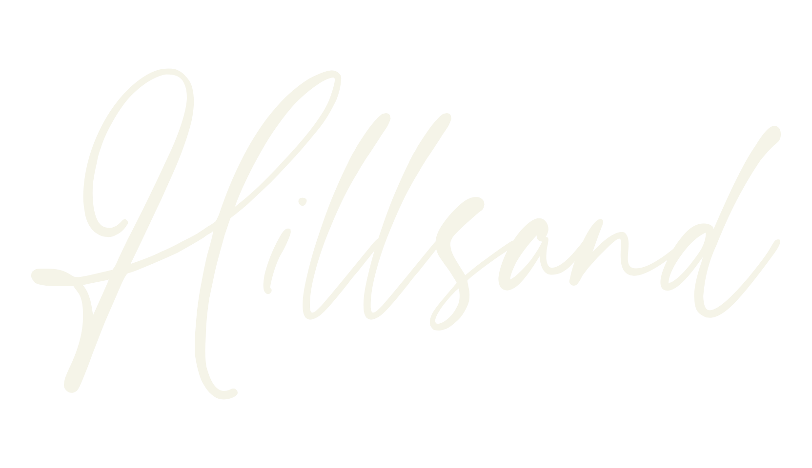 Hillsand, signature font preview