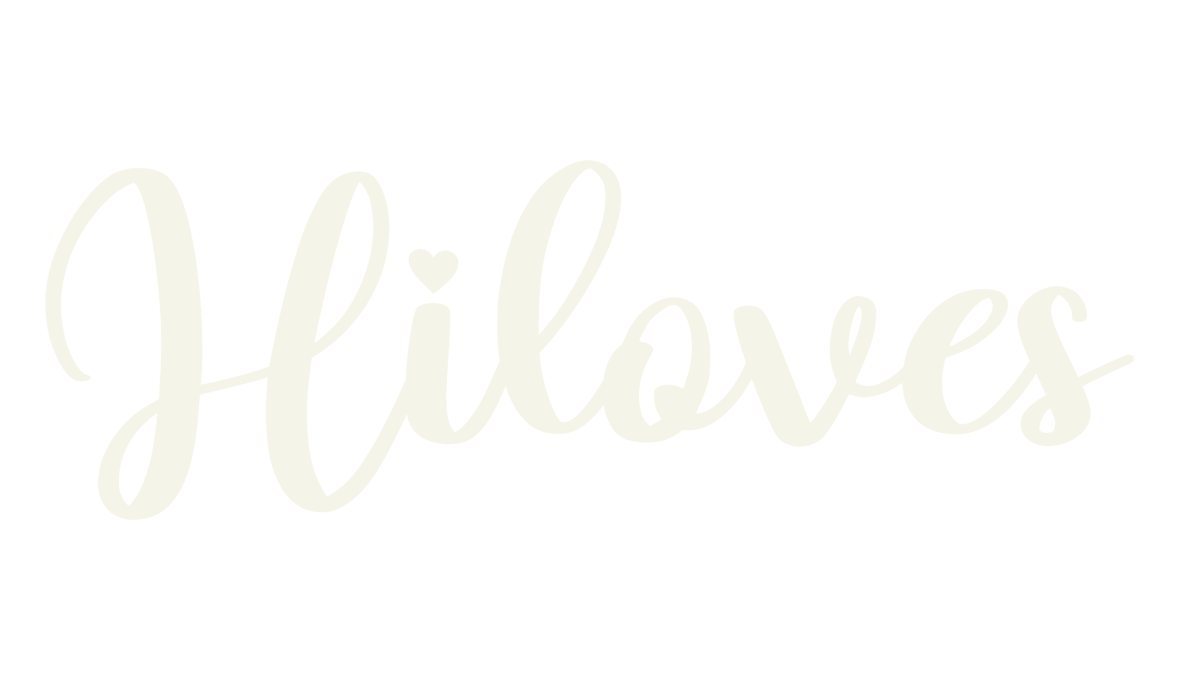 Hiloves, baby font preview