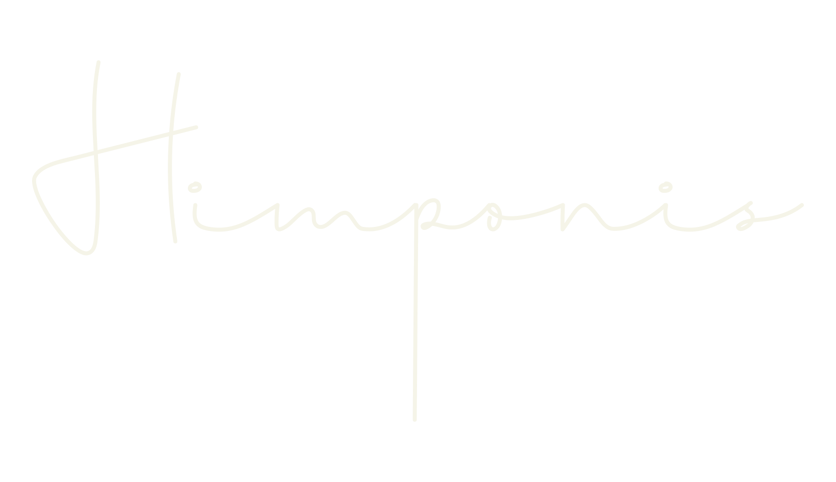 Himponis, calligraphy font preview