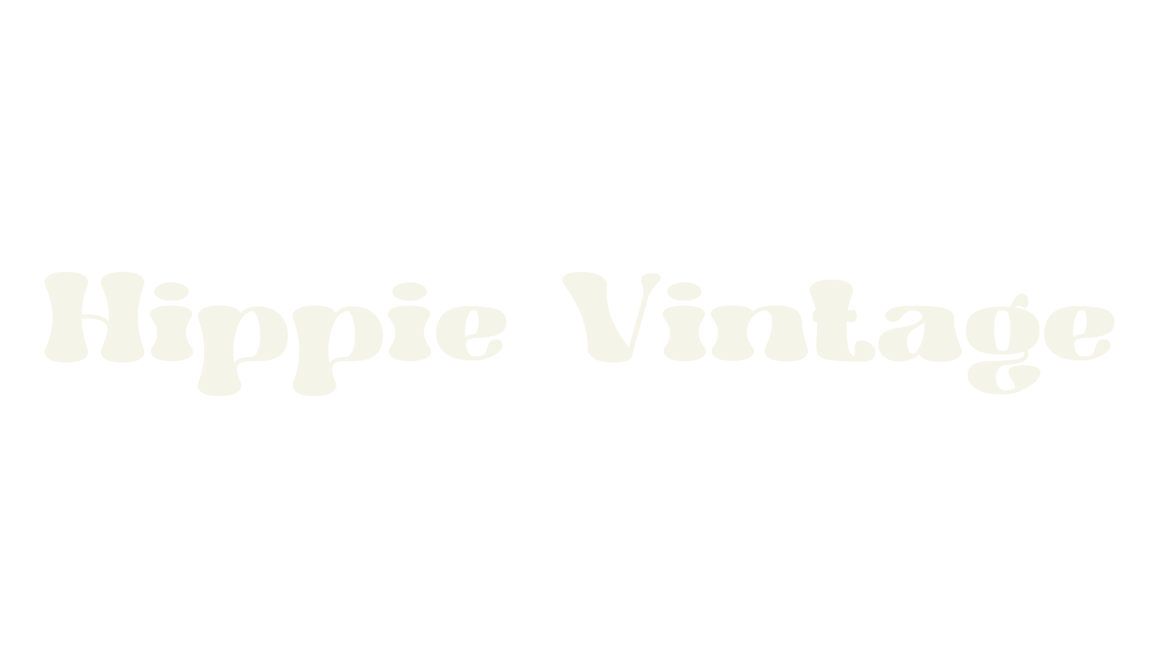 Hippie Vintage, fashion sign font preview