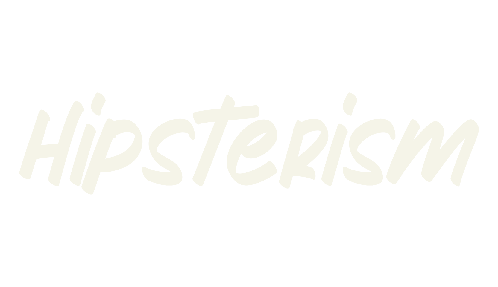 Hipsterism, elegant font preview