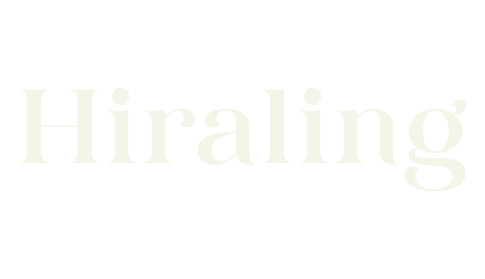 Hiraling, display font preview