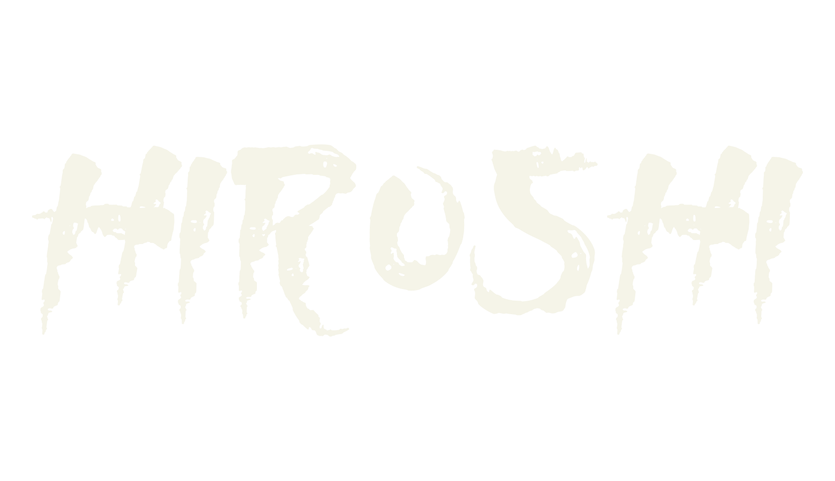 Hiroshi, japanese font preview