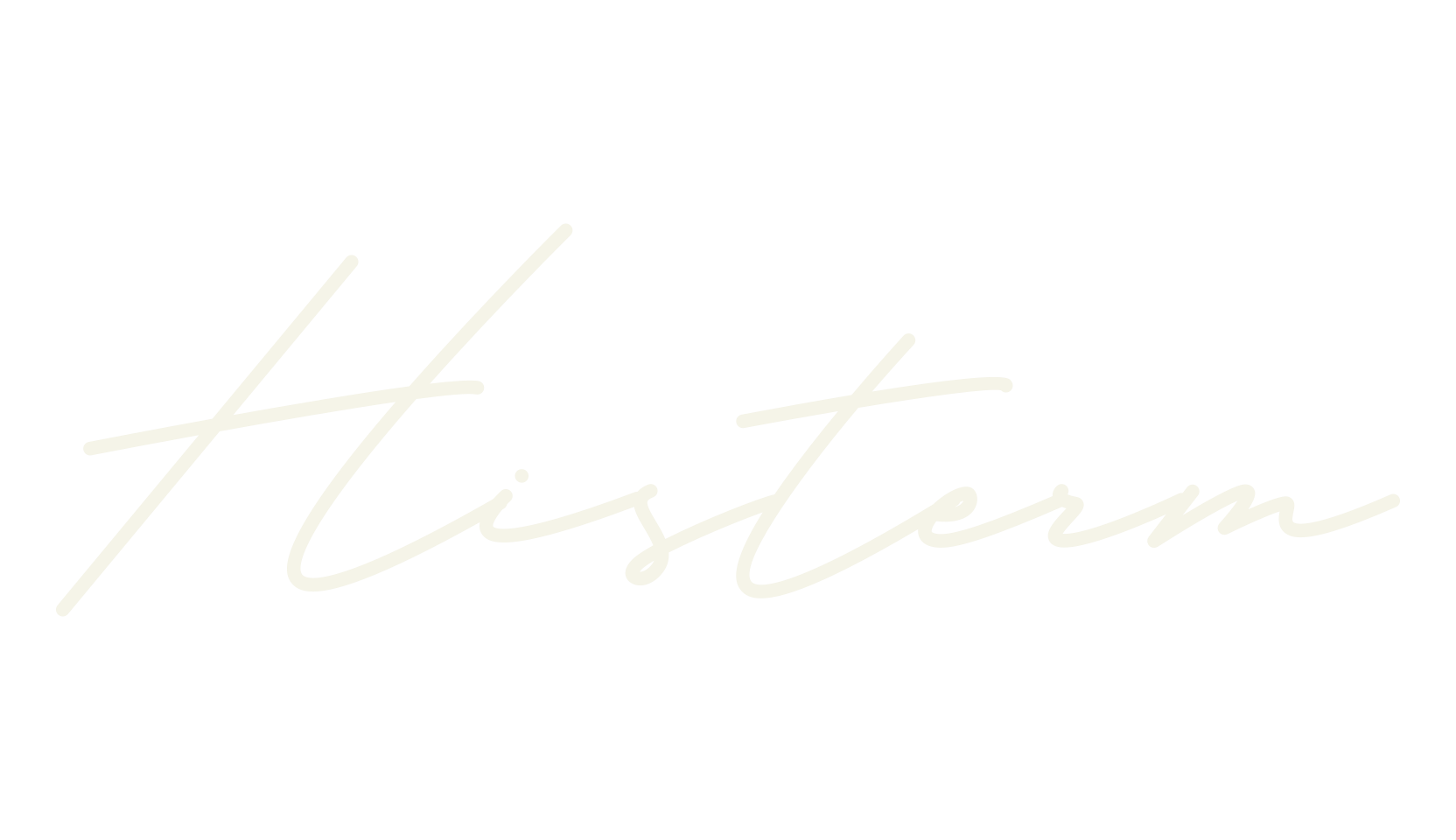 Histerm, modern font preview