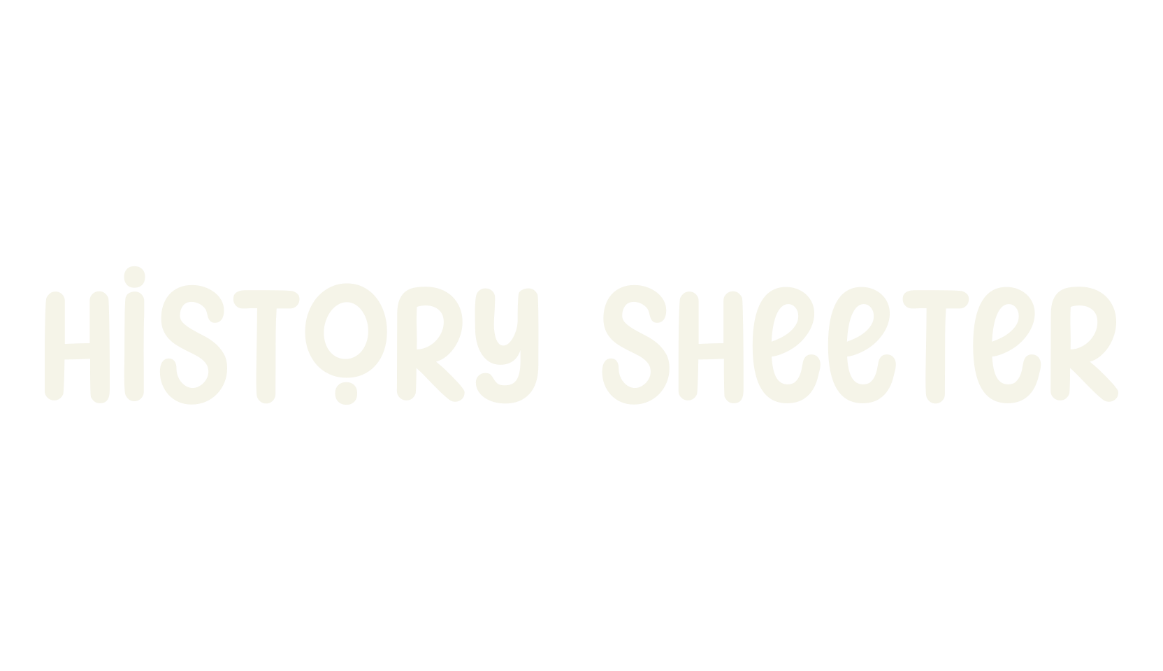 History Sheeter, display market font preview