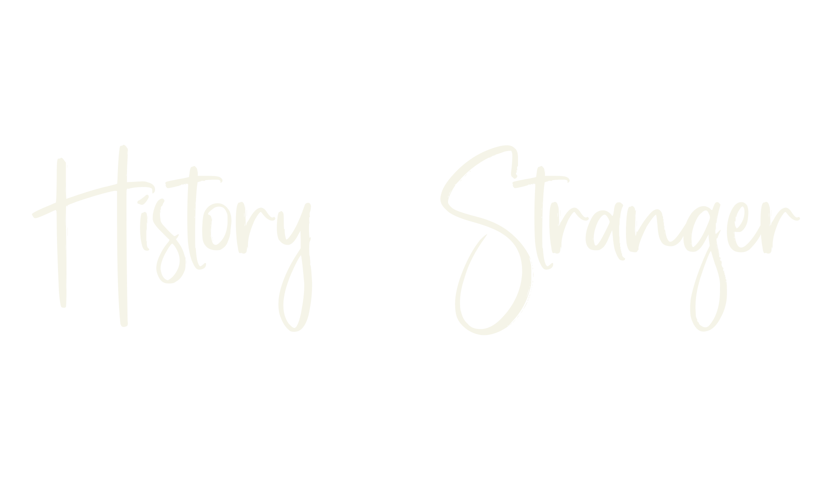 History Stranger, fancy font preview