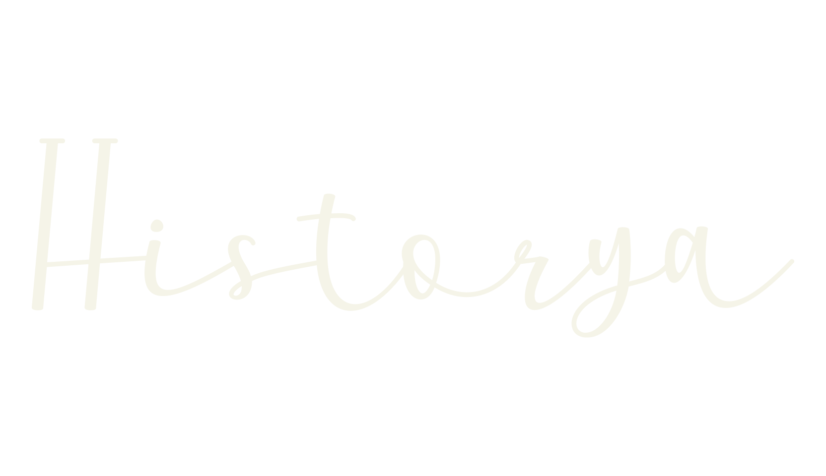 Historya, calligraphy font preview