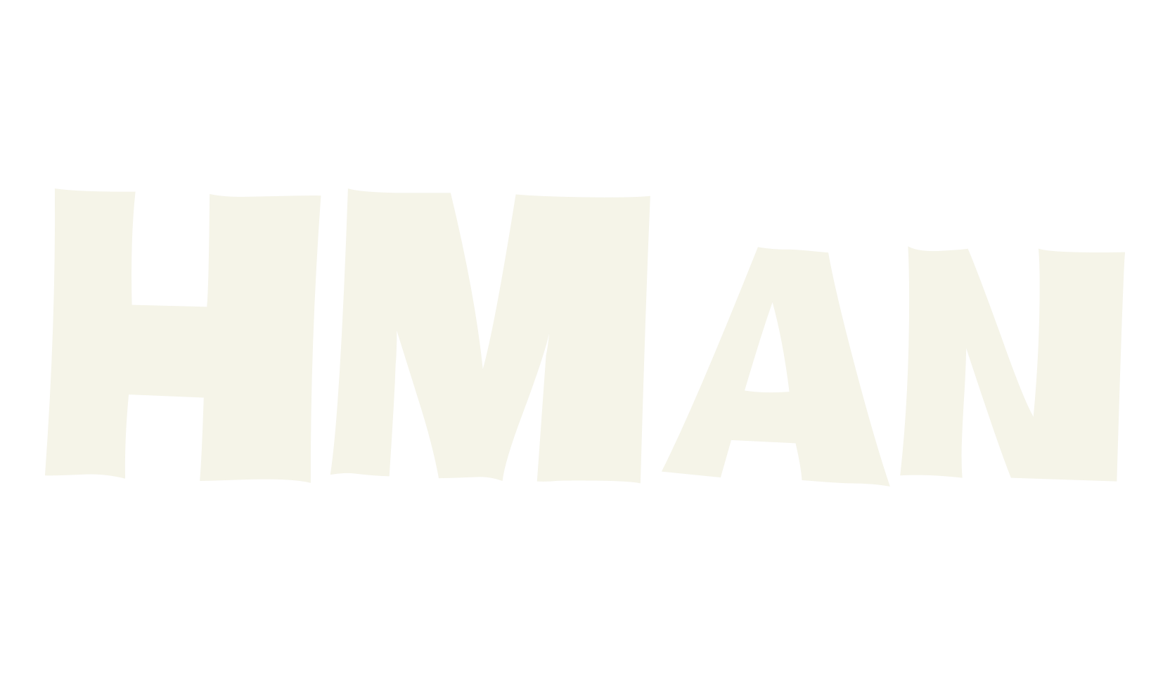 HMan, decorative font preview