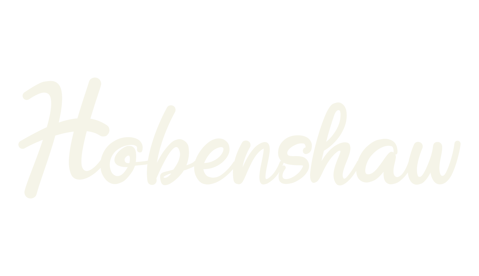 Hobenshaw, signature font preview