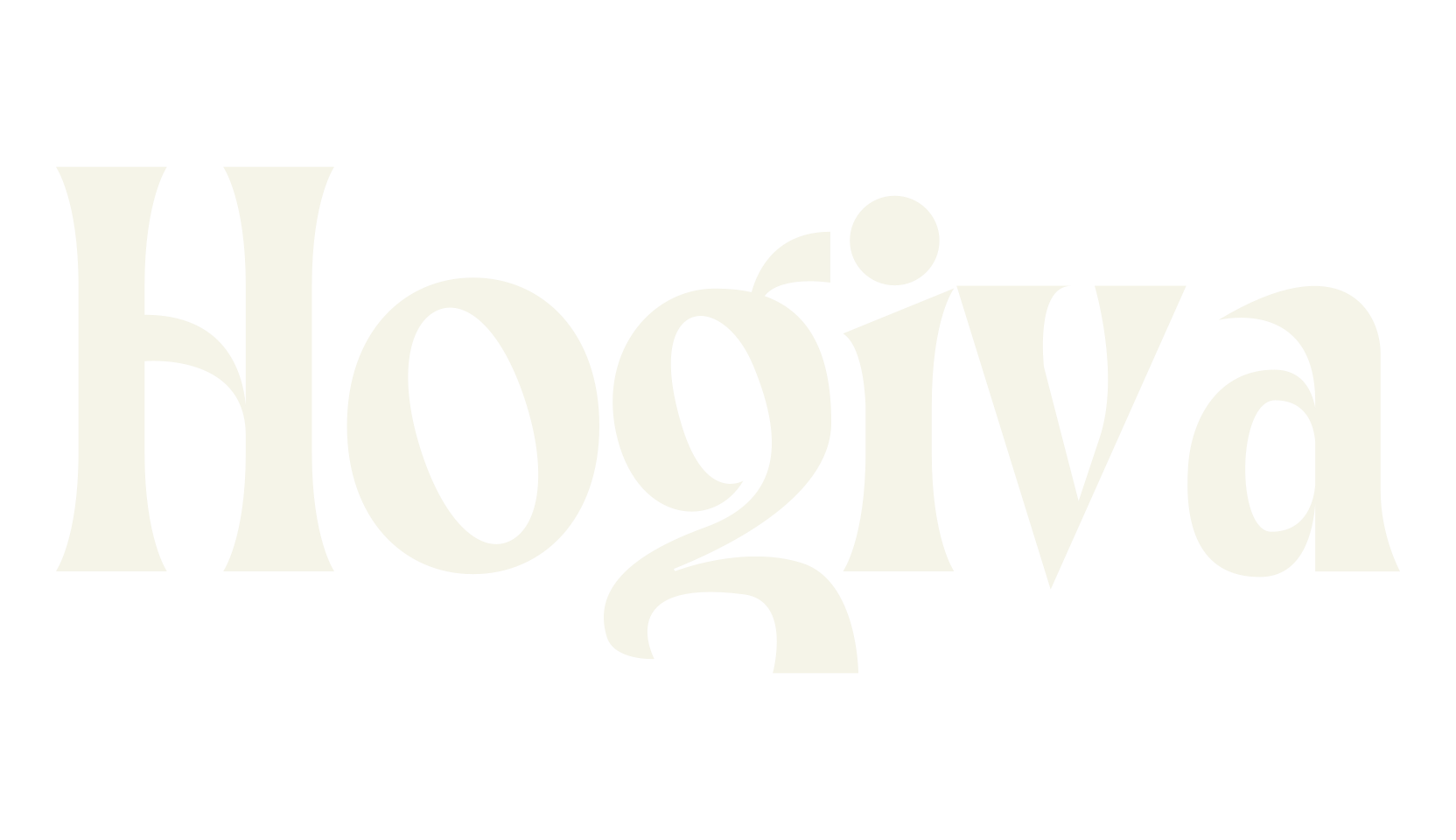 Hogiva, sans serif font preview