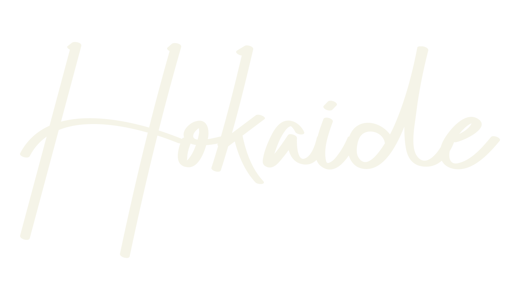 Hokaide, simple font preview