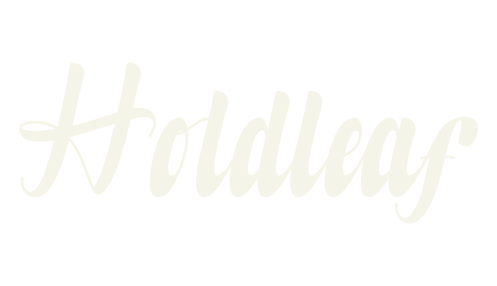 Holdleaf, fancy font preview