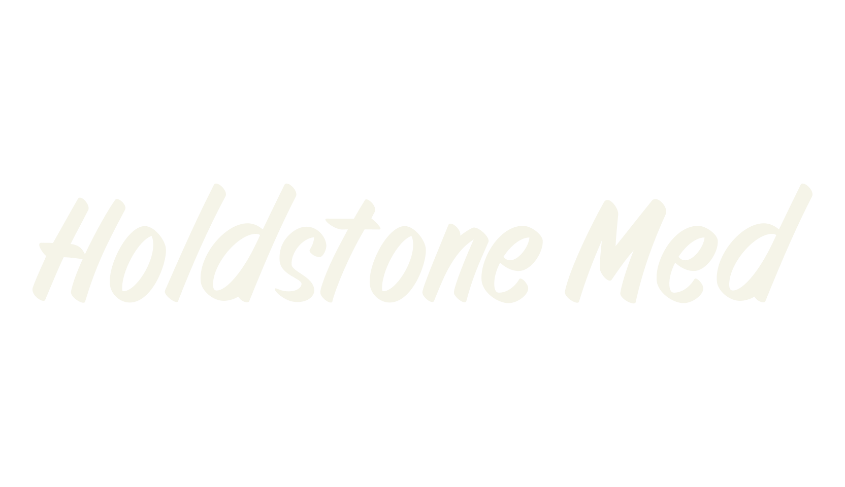 Holdstone Med, handwritten font preview