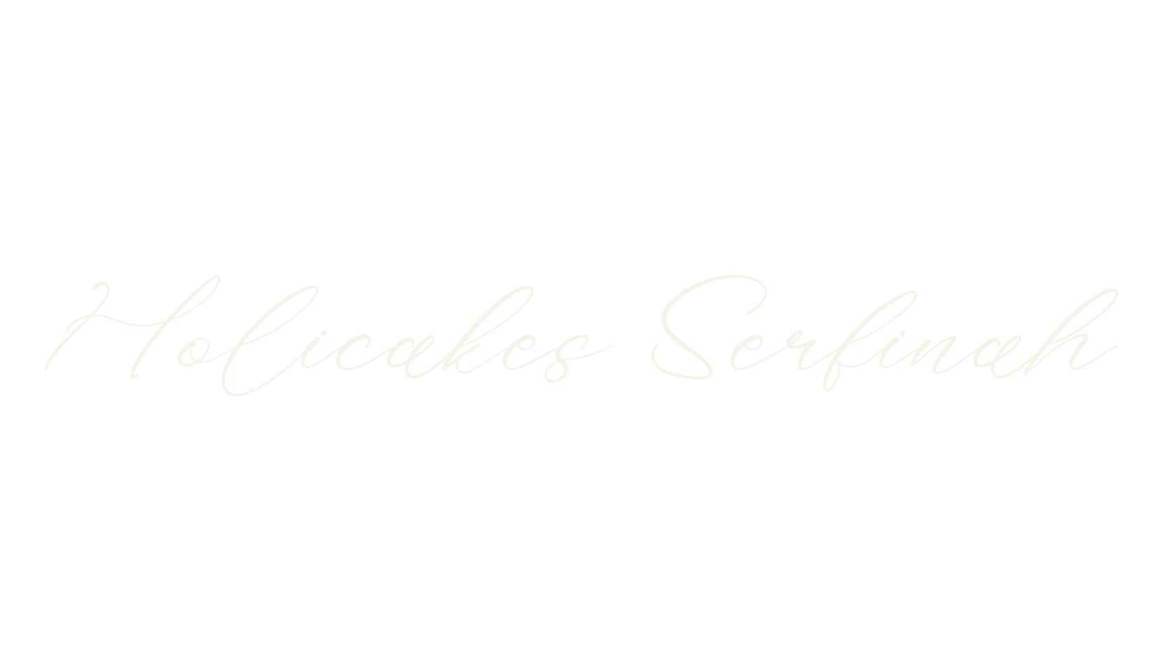 Holicakes Serfinah, script font preview