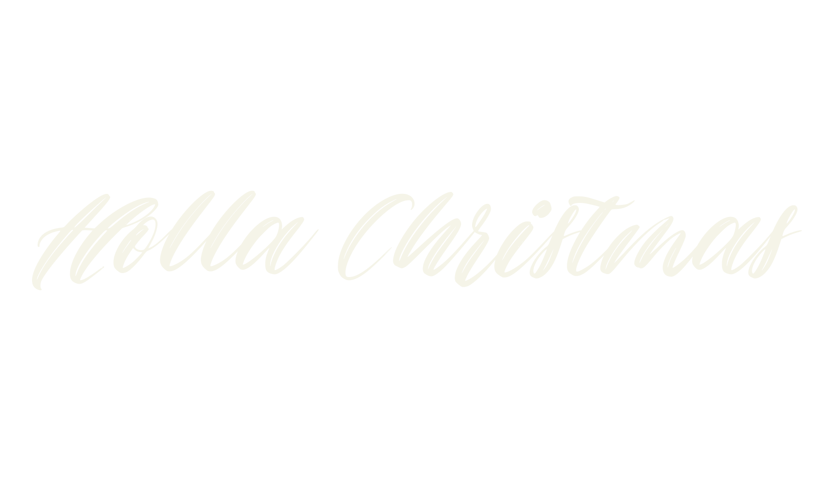 Holla Christmas, christmas font preview