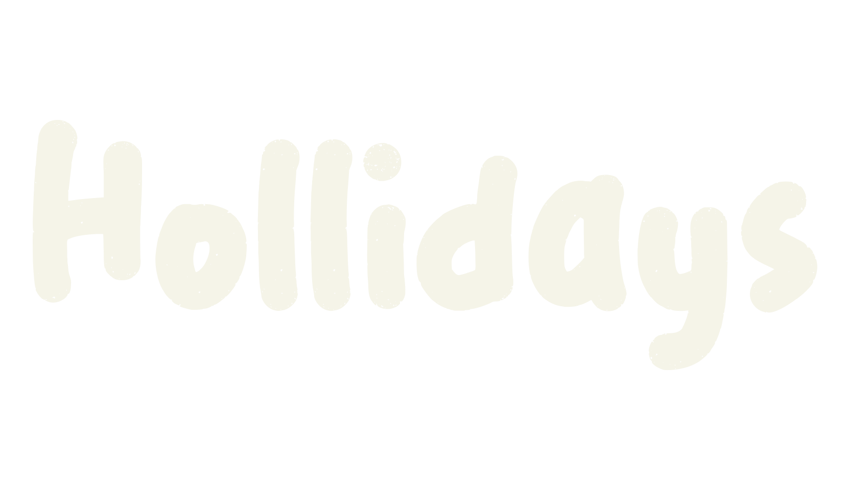 Hollidays, fashion script font preview
