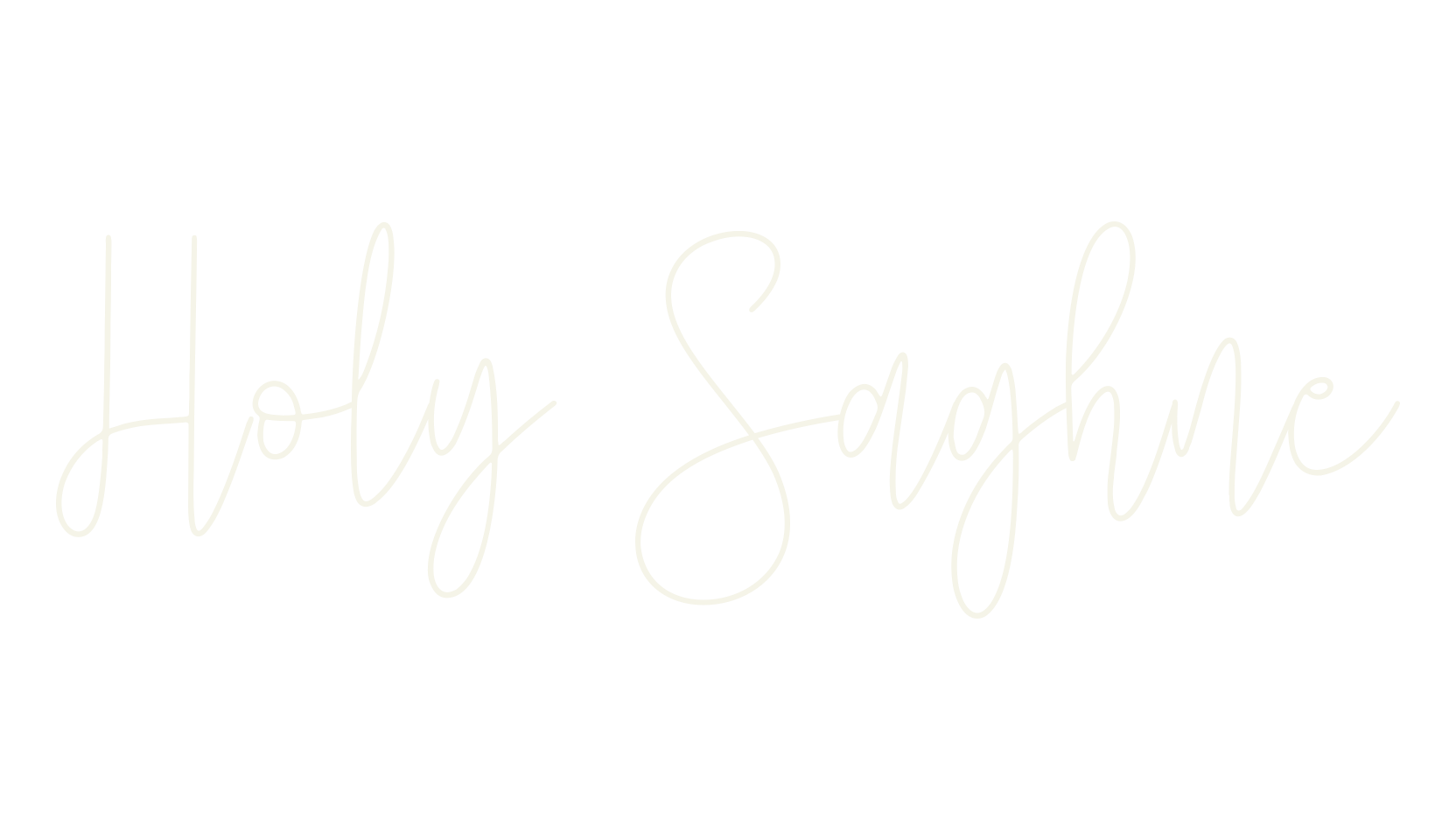 Holy Saghne, fancy font preview