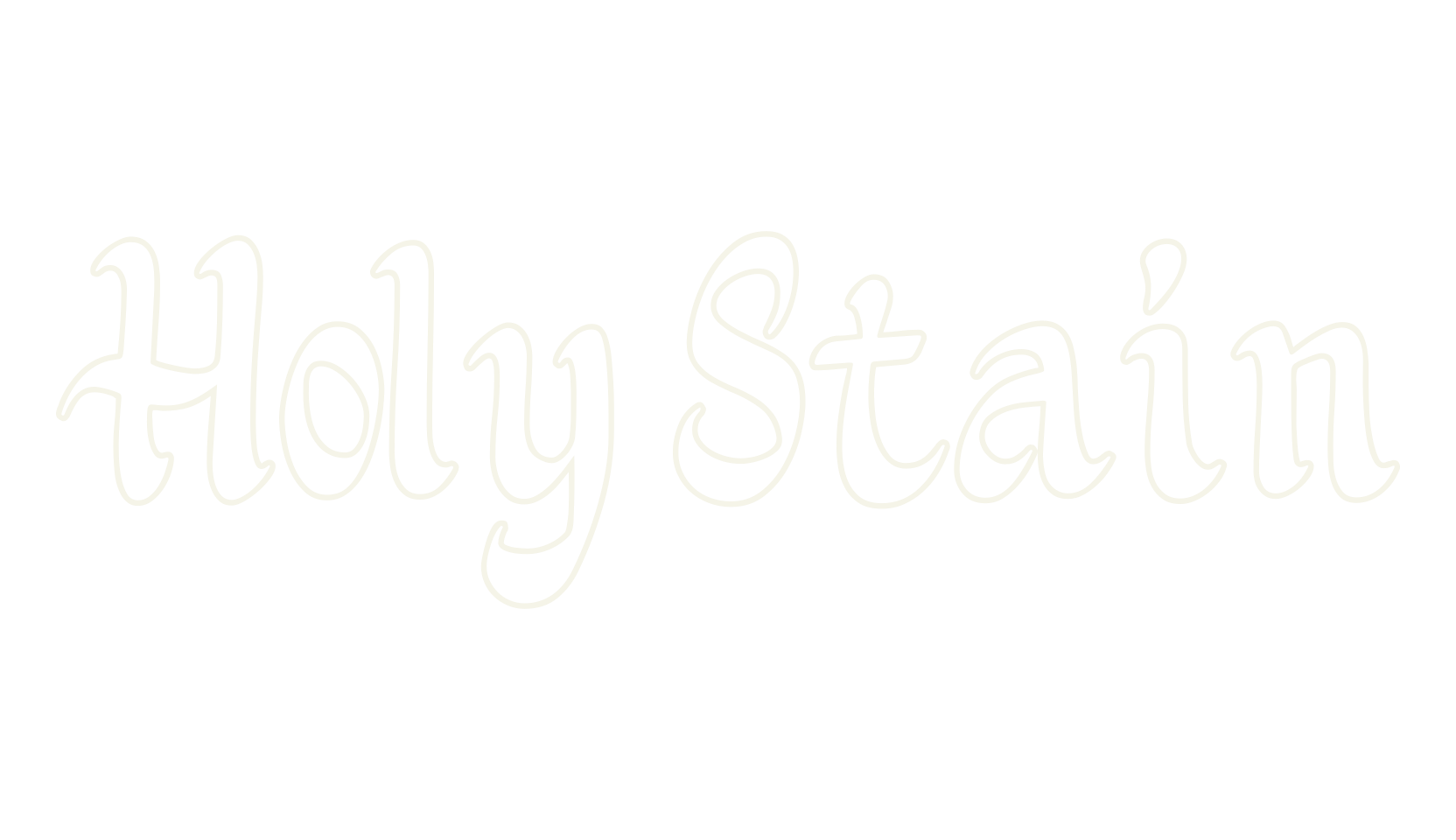 Holy Stain, fantasy font preview