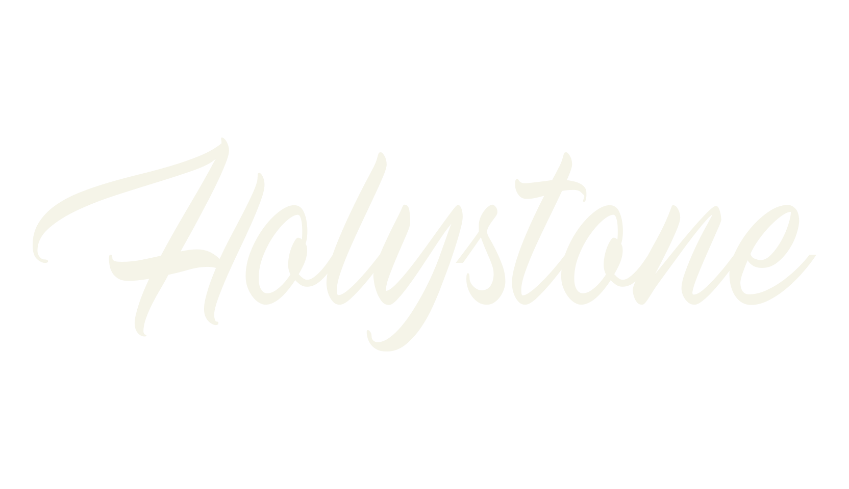 Holystone, fashion script font preview