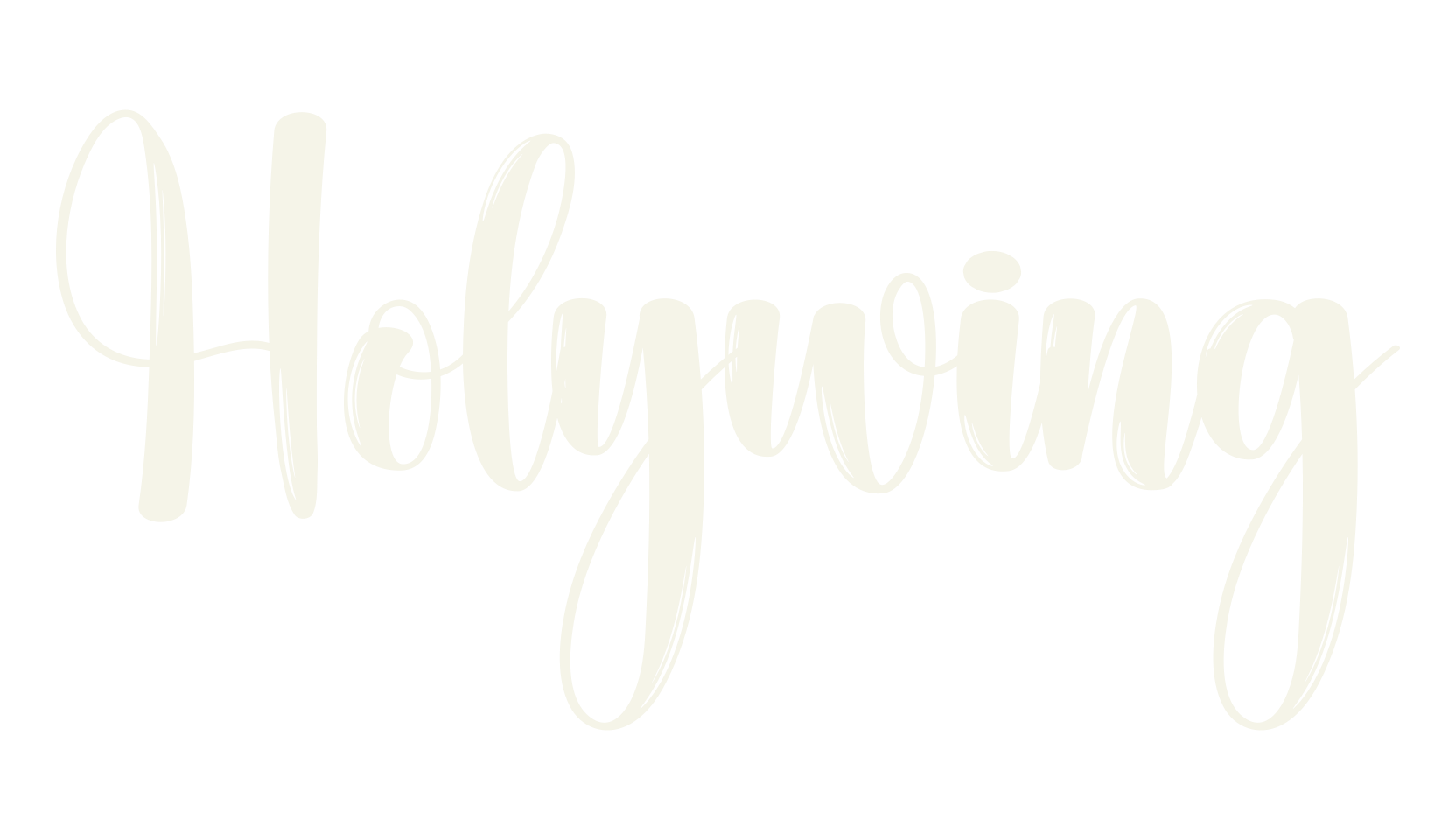 Holywing, calligraphy font preview