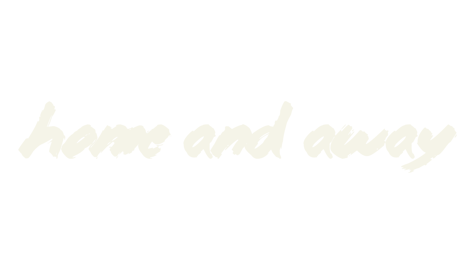 Home and Away, fashion script font preview