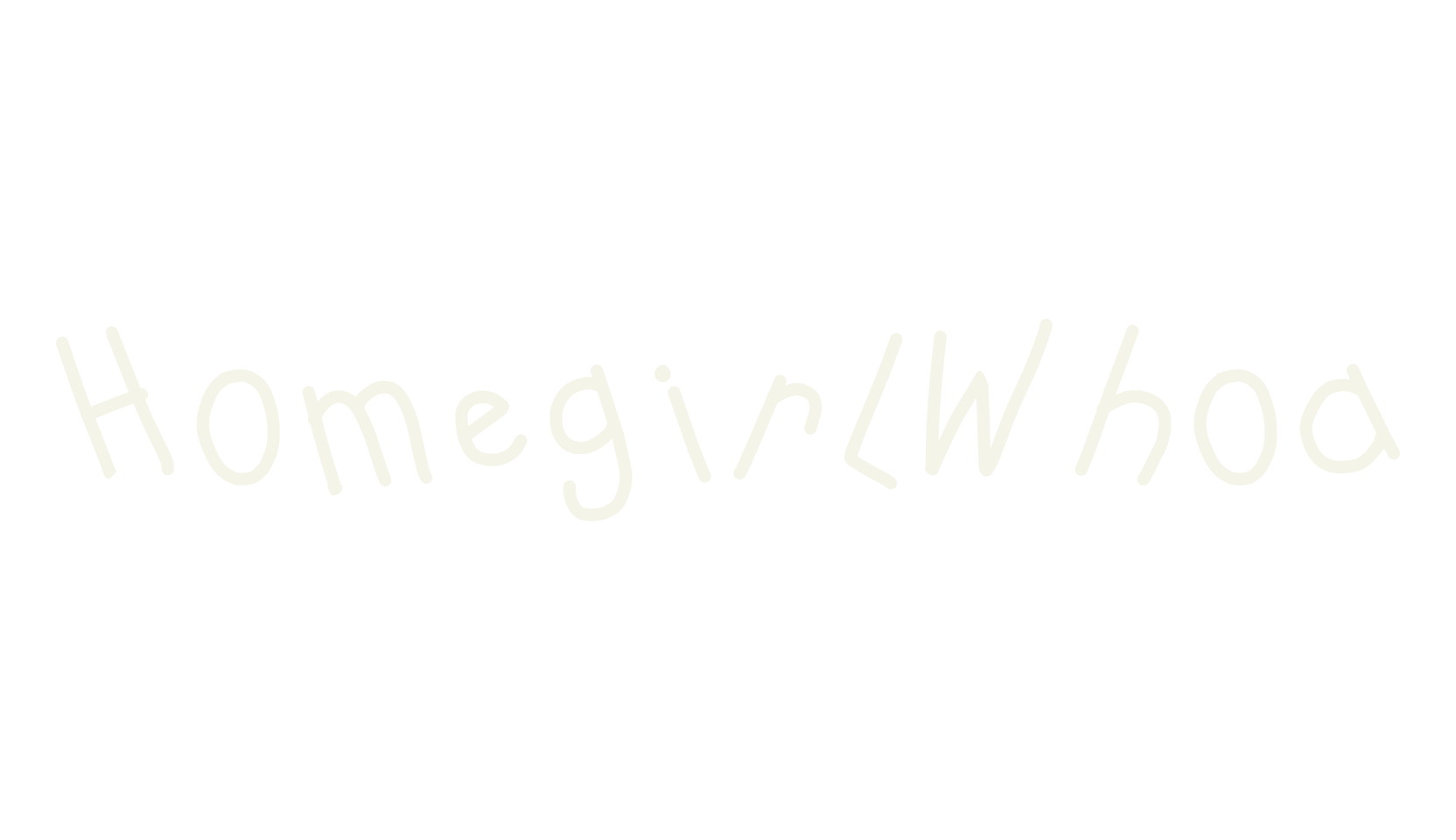 HomegirlWhoa, children font preview