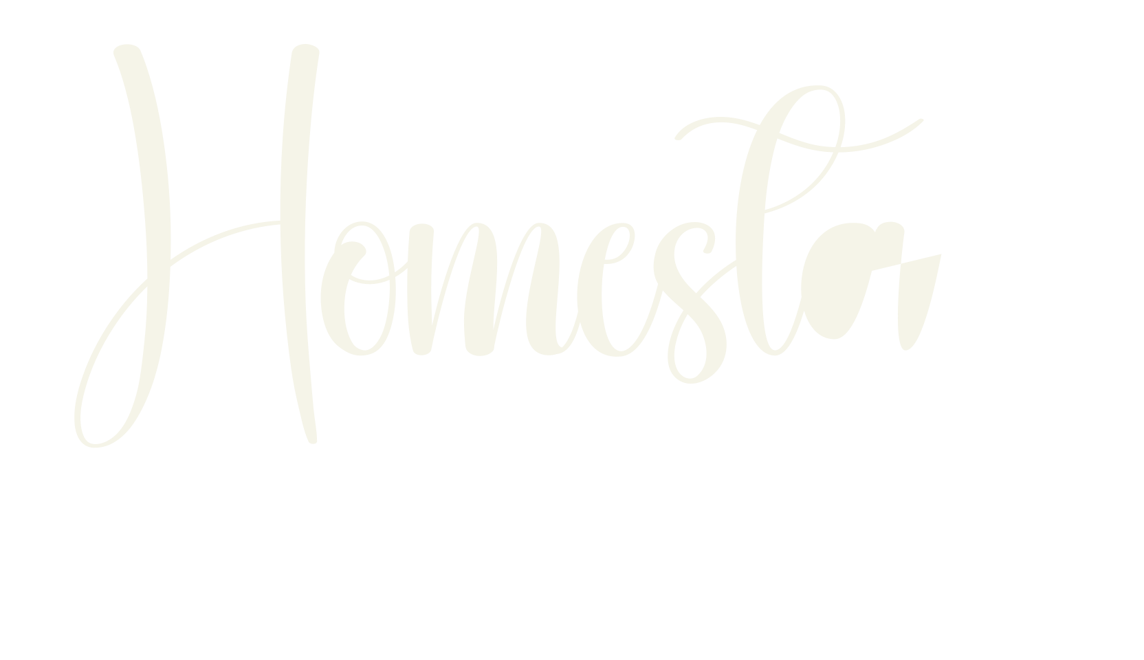 Homestay, calligraphy font preview