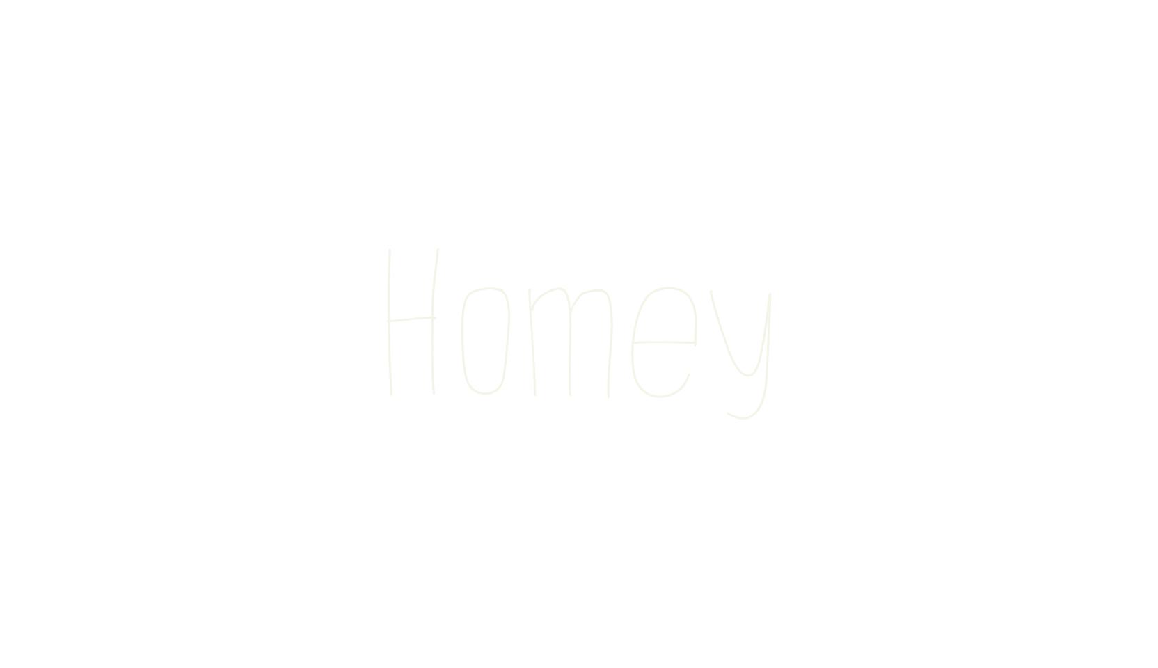 Homey, minimalist font preview