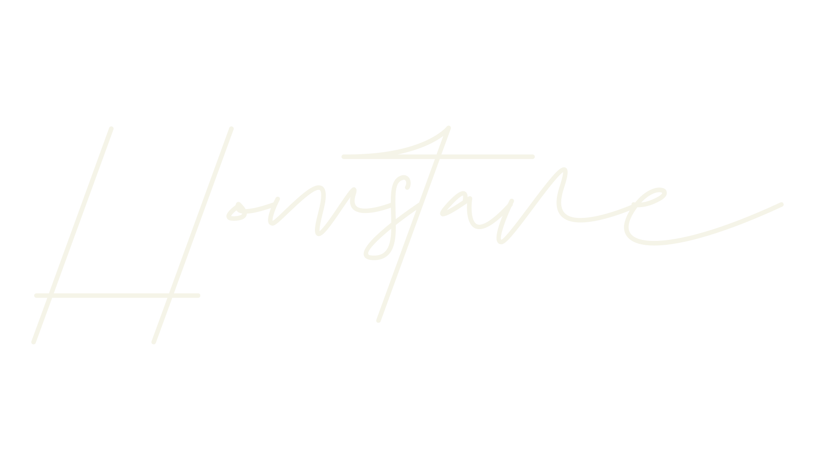Homstane, signature font preview