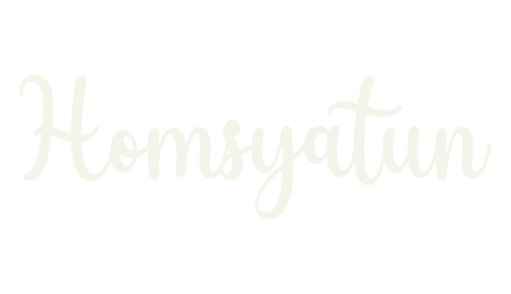 Homsyatun, wedding font preview