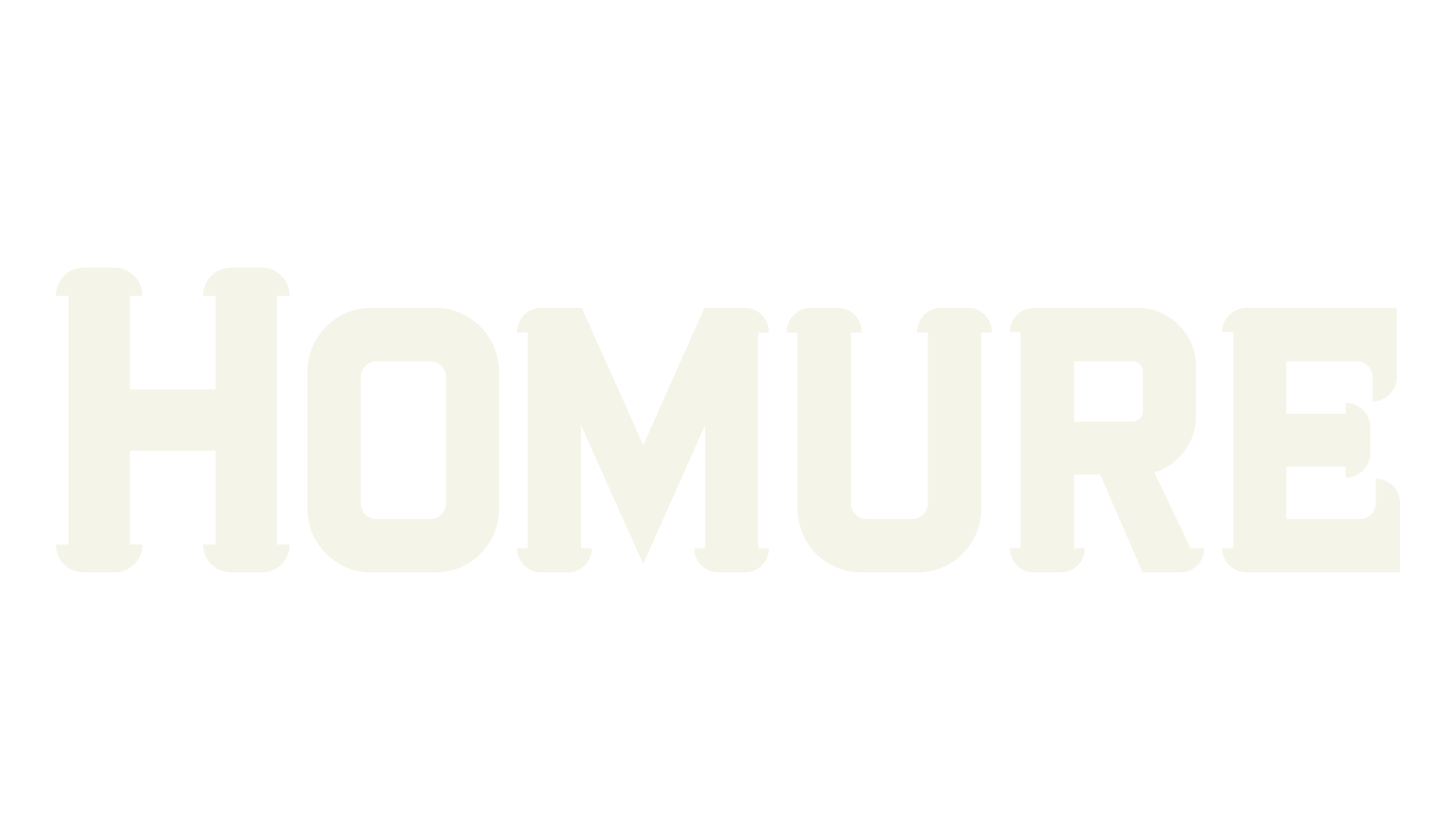 Homure, serif font preview