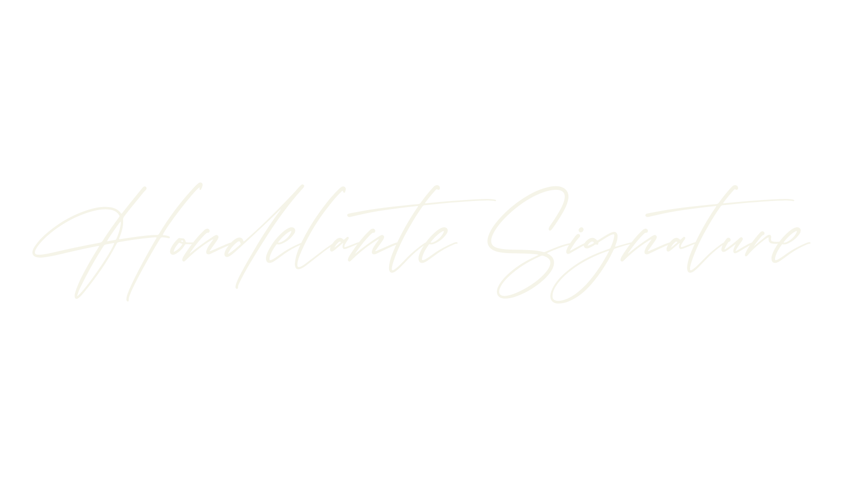 Hondelante Signature, script font preview