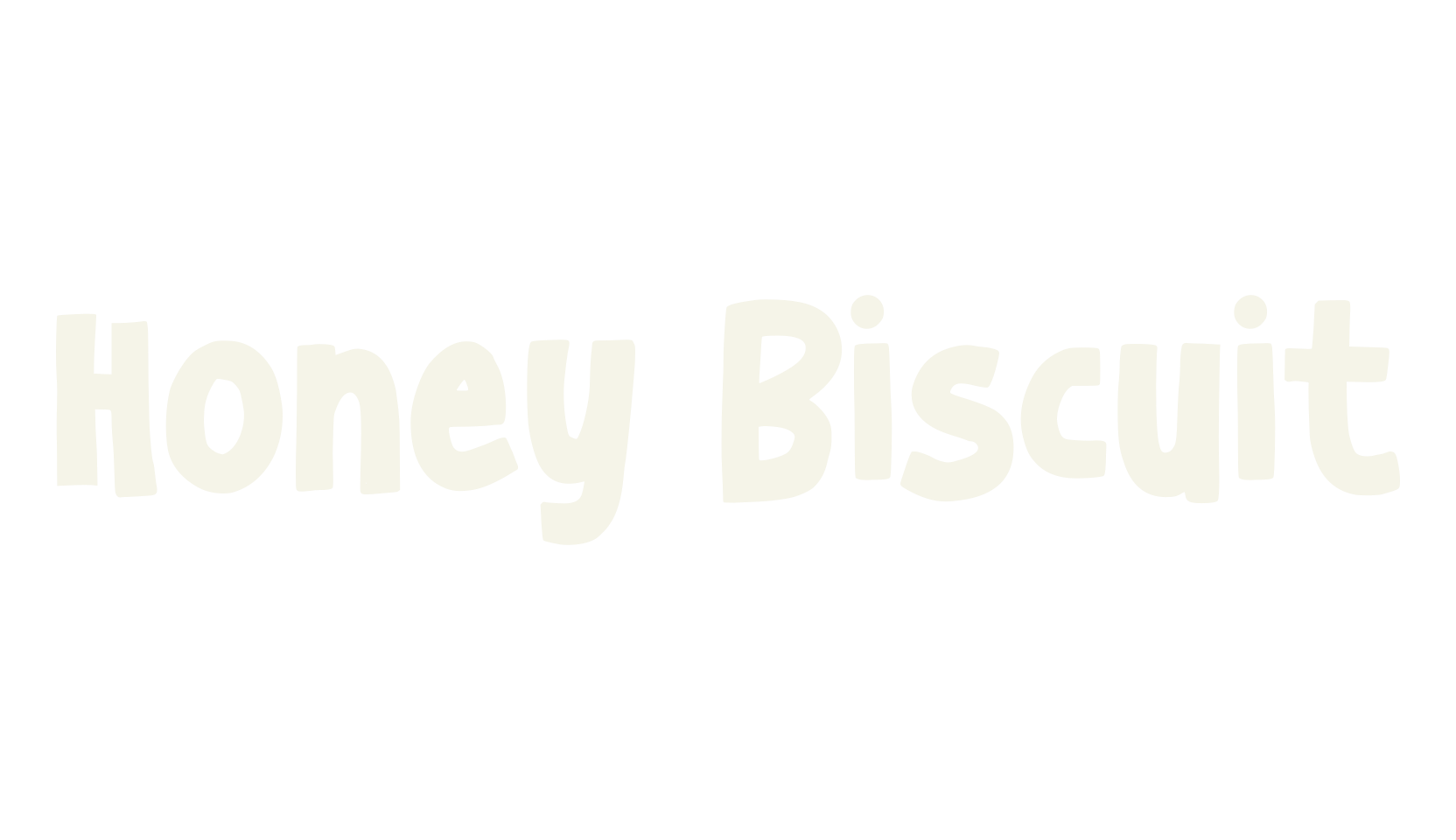 Honey Biscuit, bold font preview