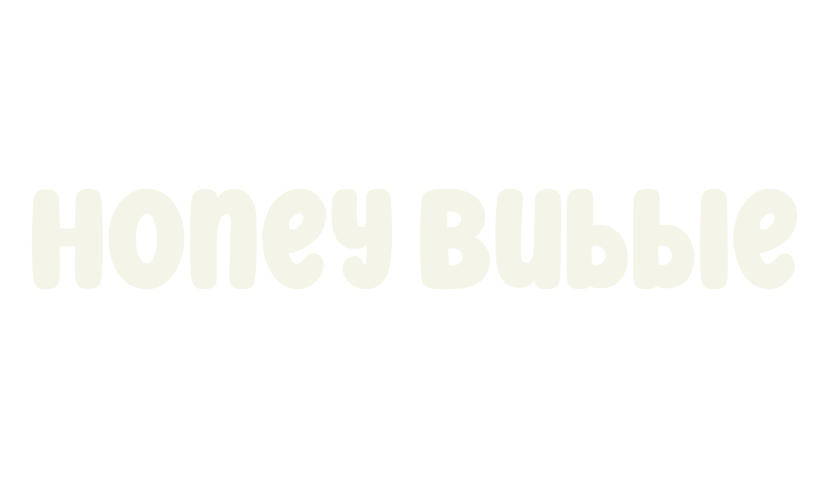 Honey Bubble, bubble font preview
