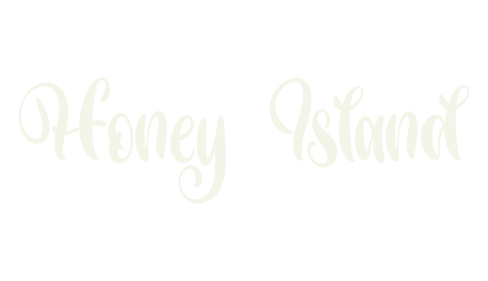 Honey Island, elegant font preview