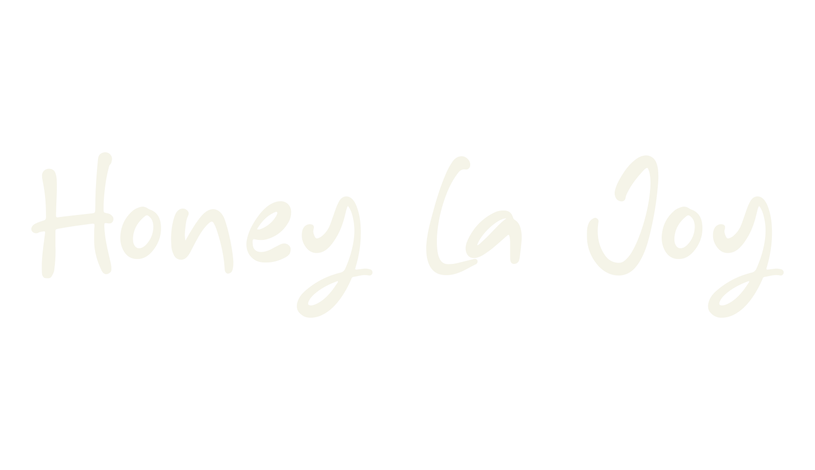 Honey La Joy, script font preview