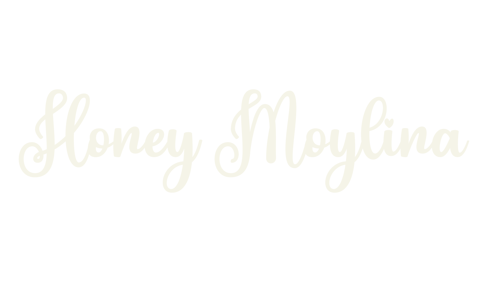 Honey Moylina, calligraphy font preview