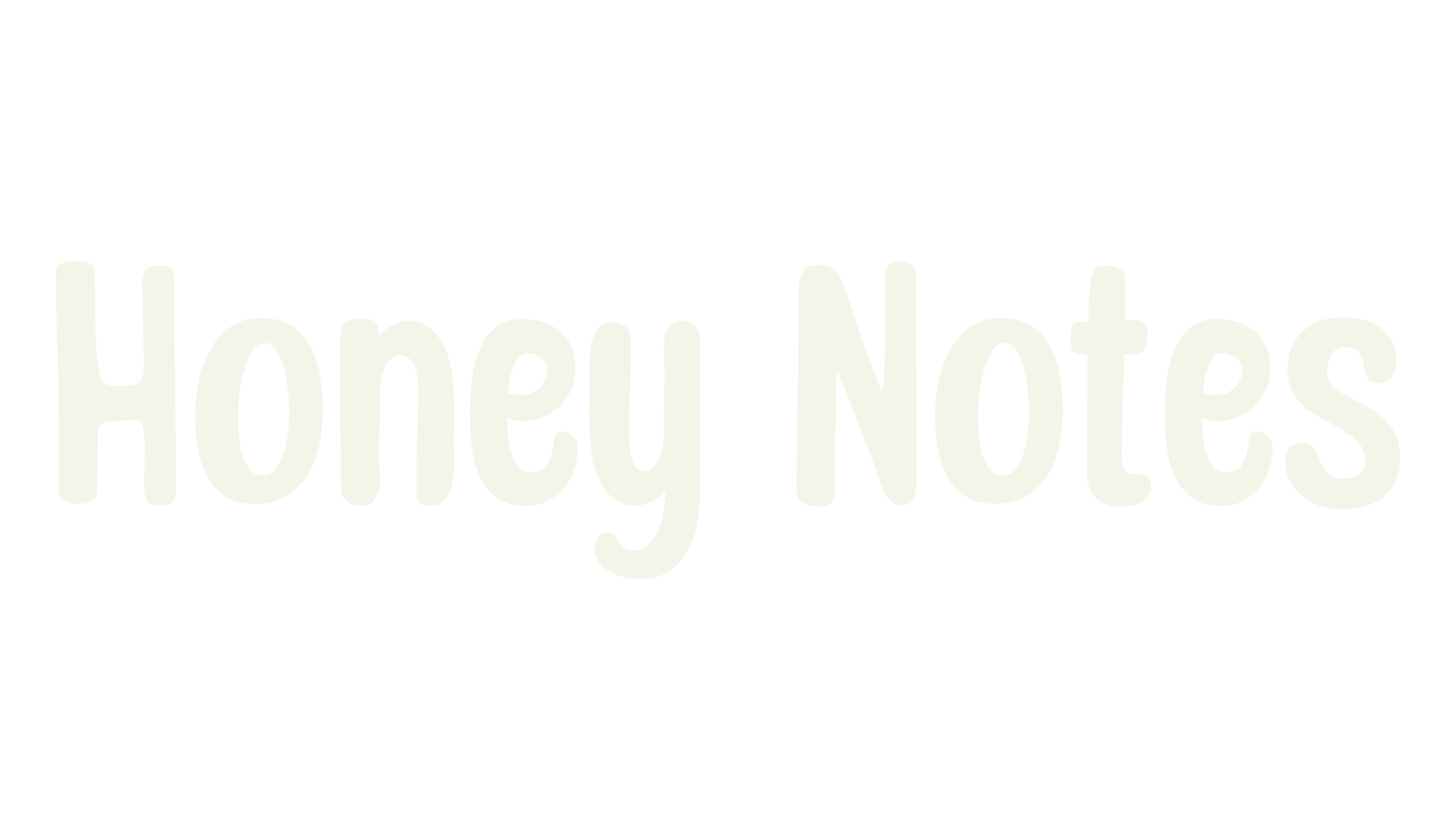 Honey Notes, display market font preview