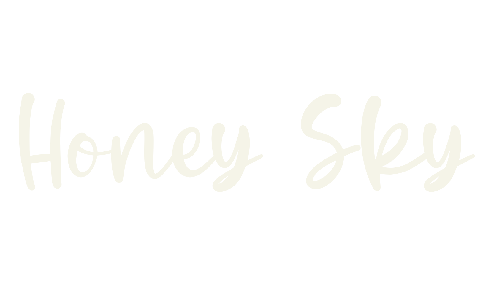Honey Sky, wedding font preview