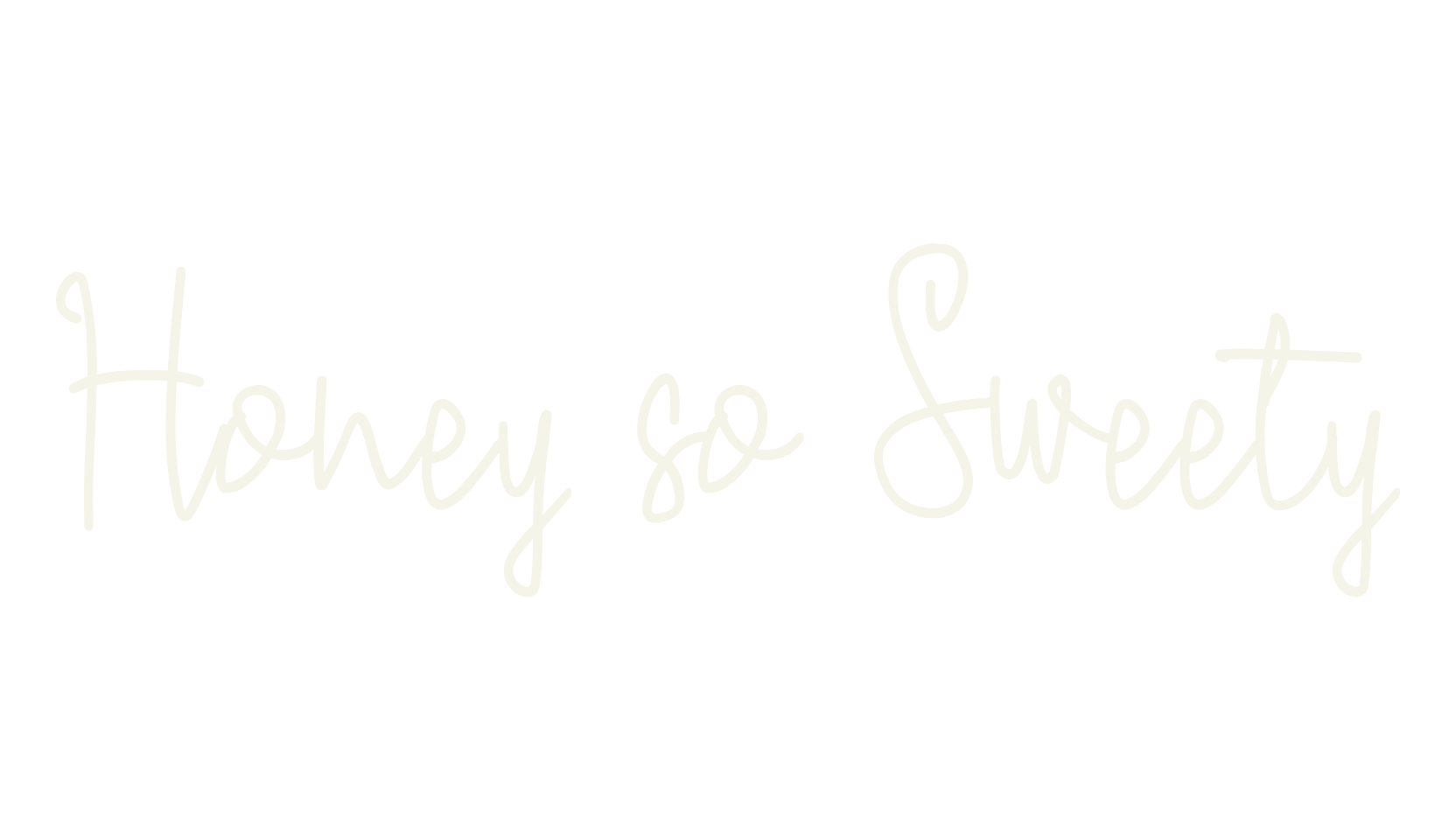 Honey so Sweety, pretty font preview