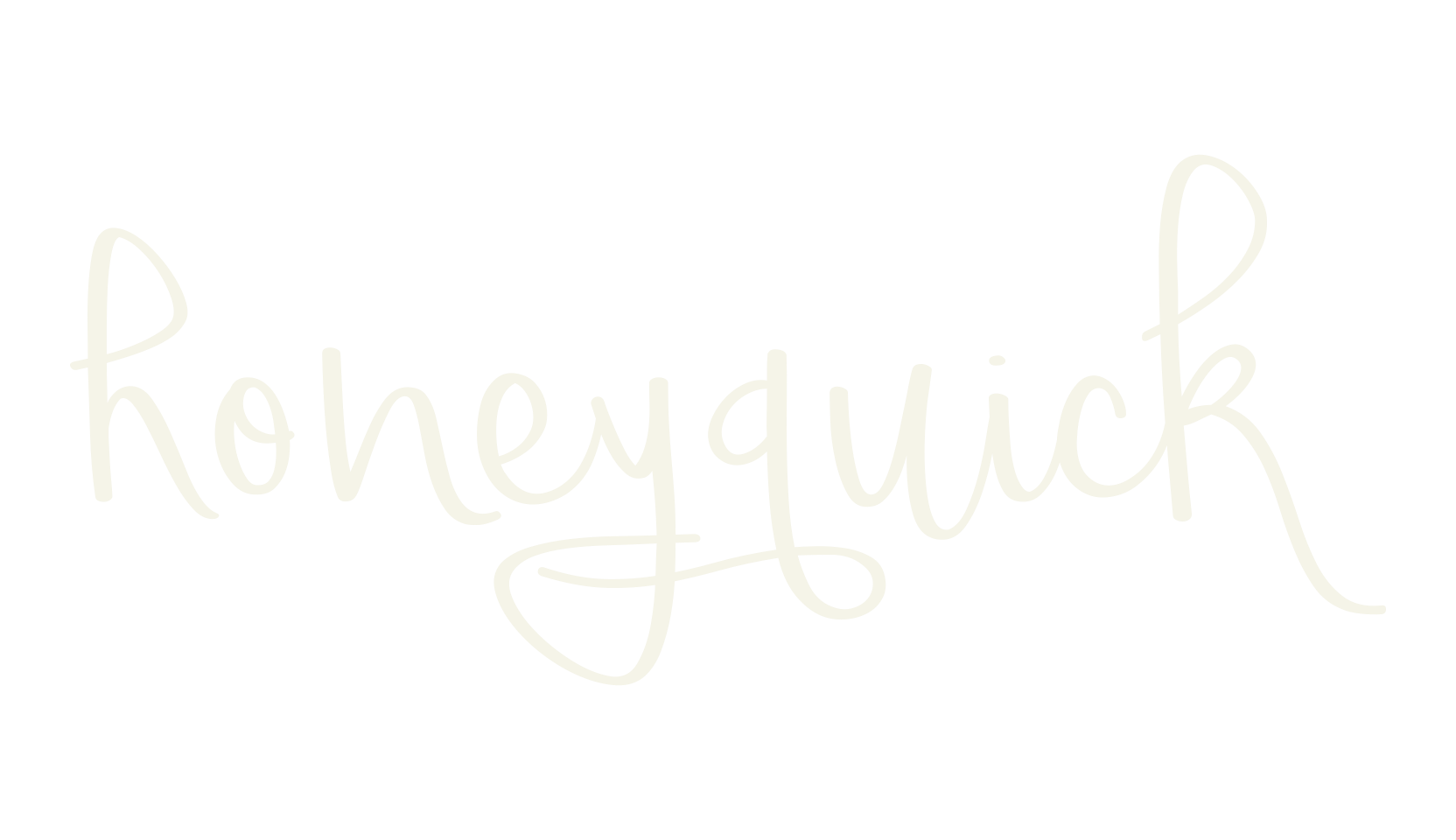 honeyquick, fashion script font preview