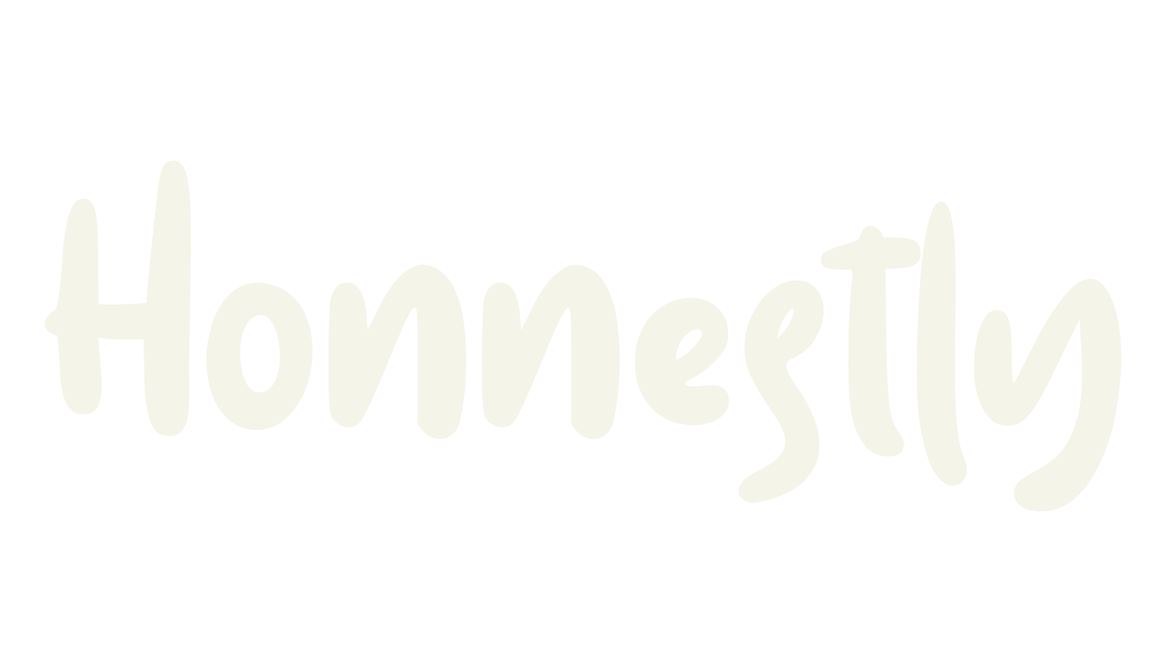 Honnestly, handwritten font preview