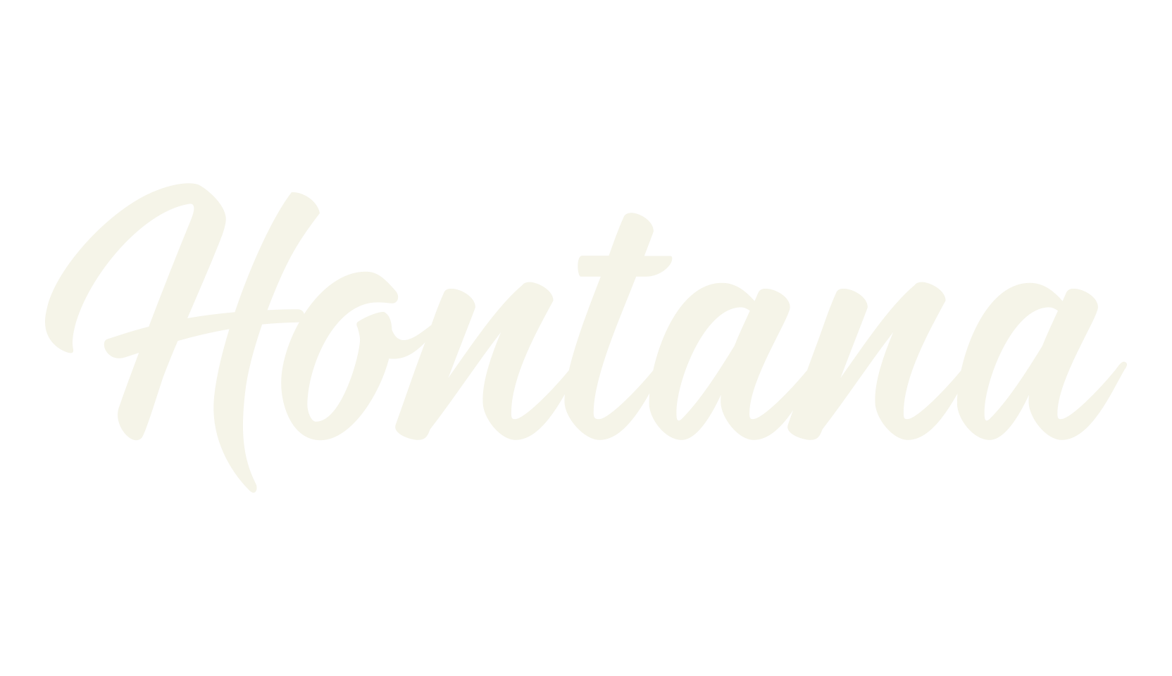 Hontana, retro font preview
